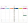 TF Publishing 2025 Weekly/Monthly Planner 11"x9" Madras Plaid: Spiral Bound, Paper, All Ages, January-December - 3 of 4