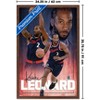 Trends International NBA Los Angeles Clippers - Kawhi Leonard 25 Framed Wall Poster Prints - 3 of 4