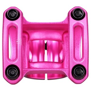 SPANK SPLIT Stem 48mm Pink Aluminum | Ultra-Short Stack Height And True 0-Deg - 1 of 3