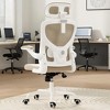 NicBex Ergonomic Mesh Office Chair,Home Office Desk Chair with Flip-Up Arms,Adjustable Lumbar Support,Desk Chair with Headrest for Study Room - 2 of 4
