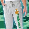 Caddyshack Men's Dancing Gopher Character Loungewear Sleep Pajama Pants Heather Grey - image 3 of 3