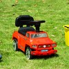 Aosom Ride on Sliding Car Toy SUV Style Baby Toddler Foot to Floor Slider Stroller w/ Horn Music Working Lights Hidden Storage Anti-overturning System - 2 of 4