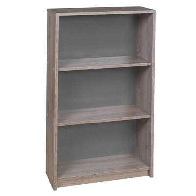 42" Central 3 Shelf Bookcase Latte - Niche