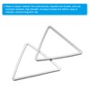 Unique Bargains Jewelry Handmade Triangle Earrings Beading Hoop 30 Pcs - 4 of 4
