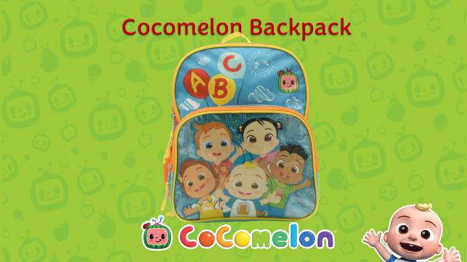 Cocomelon 12&#34; Kids&#39; Backpack, 2 of 8, play video