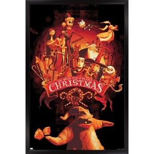 Trends International The Nightmare Before Christmas - Red Group Framed Wall Poster Prints - 1 of 4