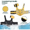 Kuoser Dog Life Jacket with Reflective Stripes, Adjustable High Visibility Dog Life Vest Ripstop with High Flotation Swimsuit - 3 of 4