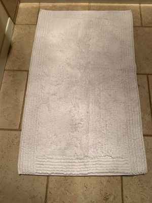 MADISON PARK SIGNATURE Splendor Reversible 100% Cotton Tufted Bathroom  Rug-3000 GSM Hotel Quality Luxurious Plush High Pile Bath Mat Absorbent,  Quick