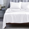 Modal From Beechwood 400 Thread Count Solid Deep Pocket Bed Sheet Set by Blue Nile Mills - 3 of 4