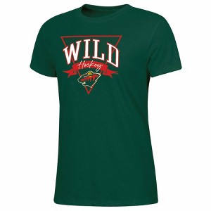 NHL Minnesota Wild Women's Short Sleeve T-Shirt - 1 of 3