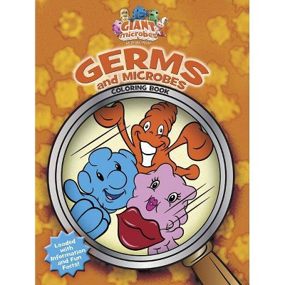 Giantmicrobes--Germs and Microbes Coloring Book - (Paperback)
