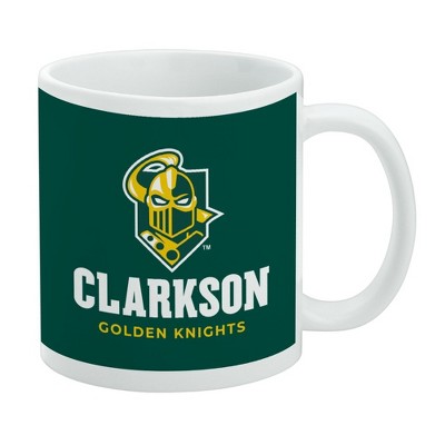 Clarkson Golden Knight Ceramic Coffee Mug Novelty Gift Mugs for Coffee Tea and Hot Drinks 11oz White