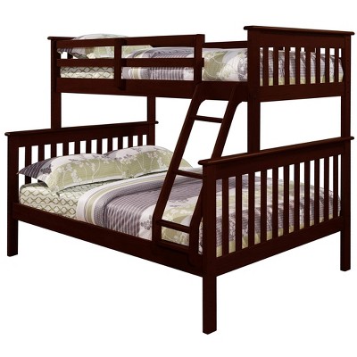 Donco Kids Hilde Mission Twin Over Full Cappuccino Bunkbed