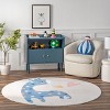 Nuloom Ariella Giraffe Kids Pet Friendly Machine Washable Area Rug - 2 of 4