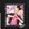 JoJo Siwa #Feeling Short Sleeve Graphic T-Shirt - Black - 4T - 2 of 3