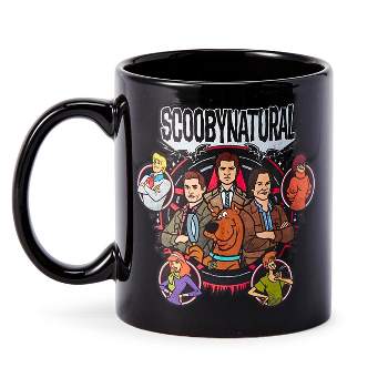 Just Funky Supernatural & Scooby-Doo Mashup "Scoobynatural" Coffee Mug | Holds 11 Ounces