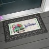 Evergreen Spring Flower Delivery Textured Sassafras Indoor Outdoor Switch Doormat 1'10"x10" Multicolored - 2 of 4