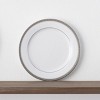 Noritake Charlotta Platinum Set of 4 Salad Plates - 4 of 4