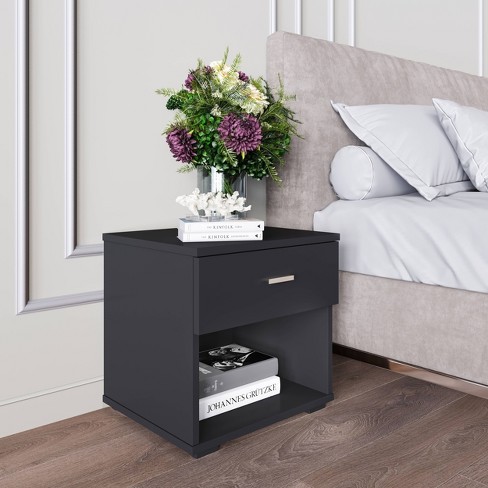 Target store black nightstand