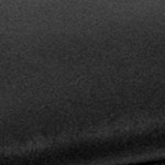 black vinyl seat/black metal frame