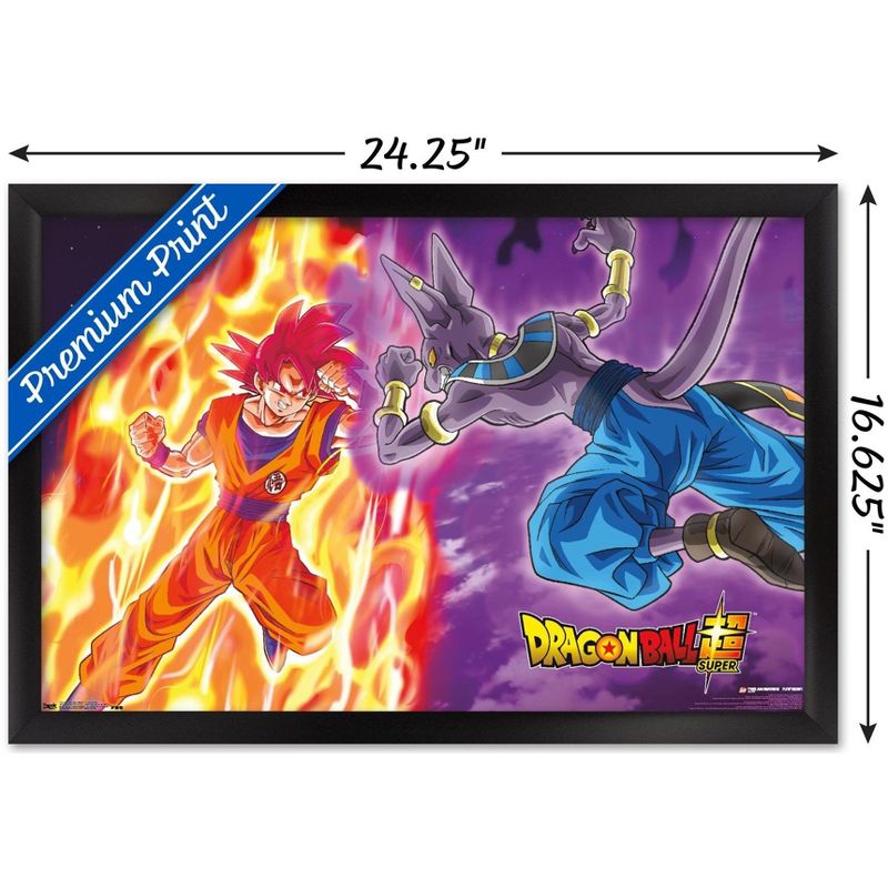 Trends International Dragon Ball: Super - Gods Battle Framed Wall Poster Prints, 3 of 7