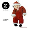 Fun World Red and White Santa's Little Helper Infant Christmas Costume - Small - 3 of 4