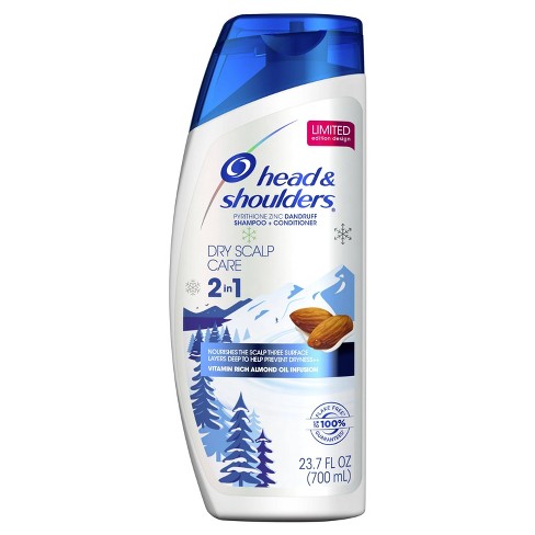 Head And Shoulders Dry Scalp Care With Almond Oil 2 In 1 Anti Dandruff Shampoo Conditioner 23 7 Fl Oz