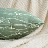 REGALWOVEN Floral Pattern Decoration Throw Pillow Cover for Outdoor Indoor 2 Pcs - 3 of 4