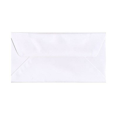 JAM Paper #16 Business Commercial Envelopes with Wallet Flap 6 x 12 White 01633178B