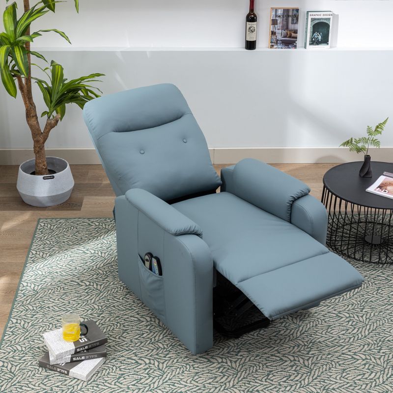 Massage Recliner Electric Lift Chair With Side Bags, Adjustable Massage And Heating Function - ModernLuxe, 5 of 13