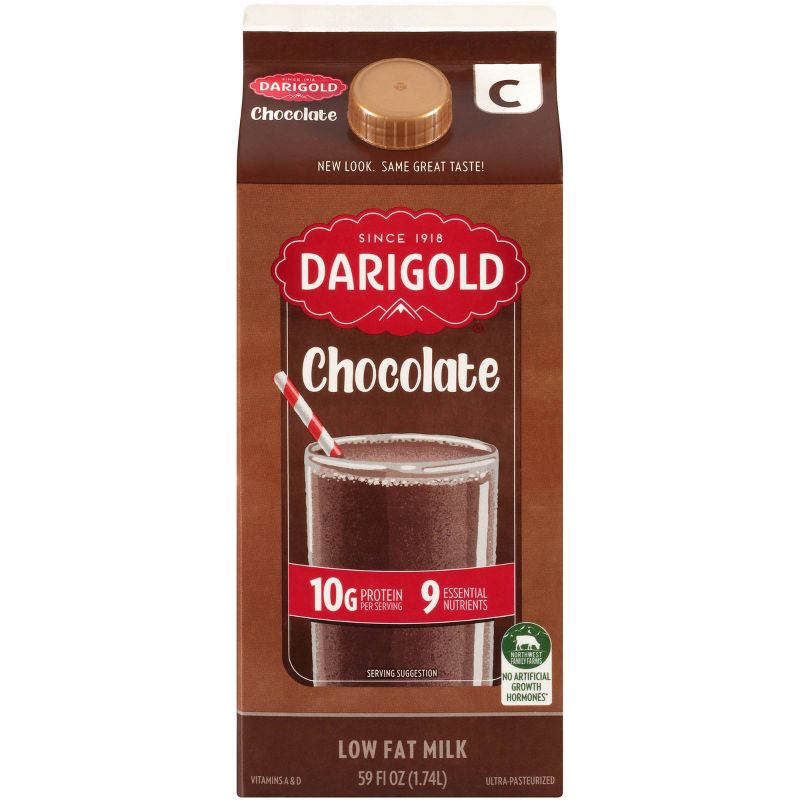 Darigold 1% Chocolate Milk - 59 fl oz, 1 of 4