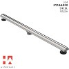Slot Linear Drain - Brushed - 48 Inches - 2 of 4