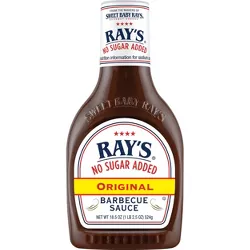 Ray's No Sugar Added Original BBQ Sauce - 18.5oz
