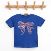 The Juniper Shop Patriotic Layered Bow Youth Short Sleeve Tee - 2 of 4