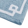 ChicFurnit Bath Rug and Mat Soft Cotton Bath Rug for Bathroom Use, Blue, 72"*24"*0.5" - 4 of 4