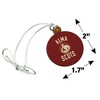 Alma College Scots Logo Mini Small Tiny Wood Christmas Tree Holiday Ornament - 4 of 4