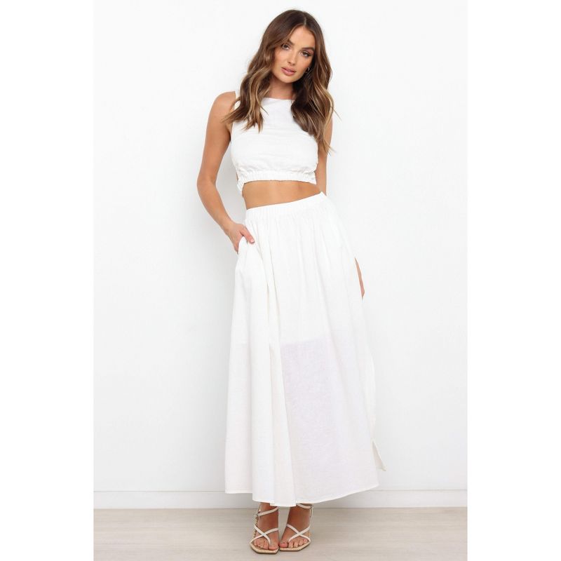 Petal And Pup Women's Esther Skirt - White 4 : Target