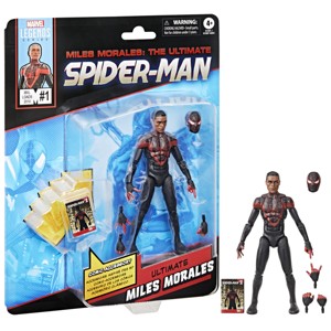 Marvel Legends Series Ultimate Miles Morales Spider-Man Action Figure - 1 of 4