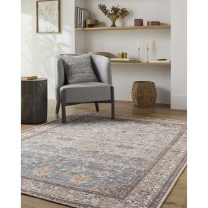 Hauteloom Bahram Vintage Flat Pile Washable Rug - 1 of 4