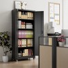 SUXXAN 73''H Garage Storage Cabinet With Wheels,steel Cabinets With 2 Doors And 4 Adjustable Shelves For Home Office, Assembly Required - 4 of 4