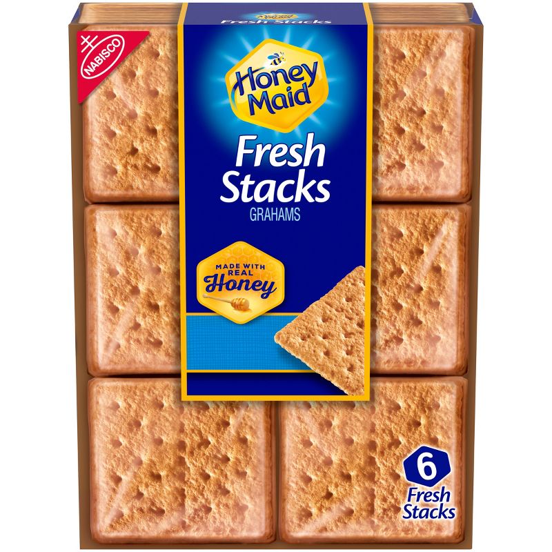Honey Maid Fresh Stacks Honey Graham Crackers - 12.2oz/6ct, 1 of 12