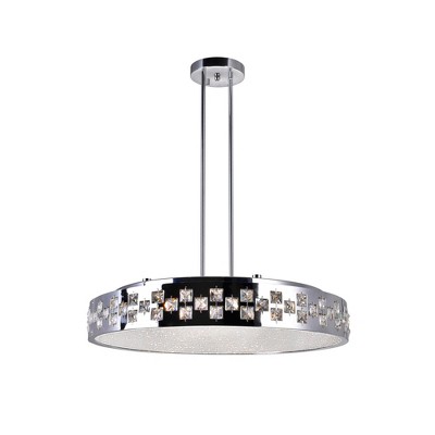 CWI Lighting Cinderella 10 Light Down Chandelier With Chrome Finish