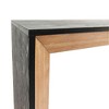 Alilang 59 Inch Console Patio Table Narrow Entry Way Modern Sleek Design-Black - 4 of 4