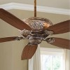 54" Minka Aire Vintage Rustic Indoor Ceiling Fan French Beige Maple Wood Blades for Living Room Kitchen Bedroom Family Dining Home - 2 of 4