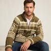 Lands' End Men's Long Sleeve Wool Blend Full Zip Cardigan - 4 of 4