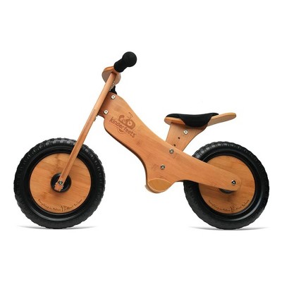 Kinderfeets Durable Wooden Resting Pedal Starter Balance Bike and Toddler Training Bicycle Sturdy Ride On Toy for 2 Years and Older, Bamboo