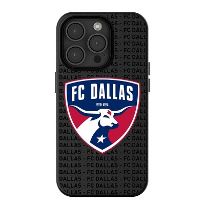 Keyscaper MLS Western Conference Teams Text Backdrop MagSafe Compatible Cell Phone Case for Apple iPhone