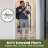 Toddleroo by North States Renew 100% Recycled Plastic Baby Gate 26"-42" - Sandstone - 4 of 4
