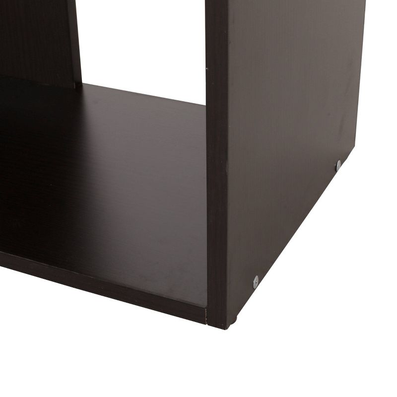 71&#34; Sparks Modern Geometric High Shelf Bookcase Dark Gray - Christopher Knight Home, 5 of 11