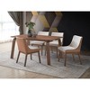 5-Piece Dining Set with Kitchen Table and 4 Upholstered Chairs - 2 of 4